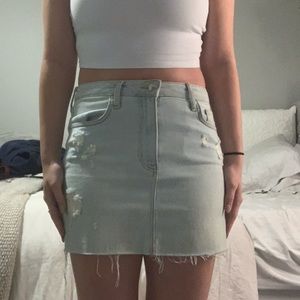 Jean skirt